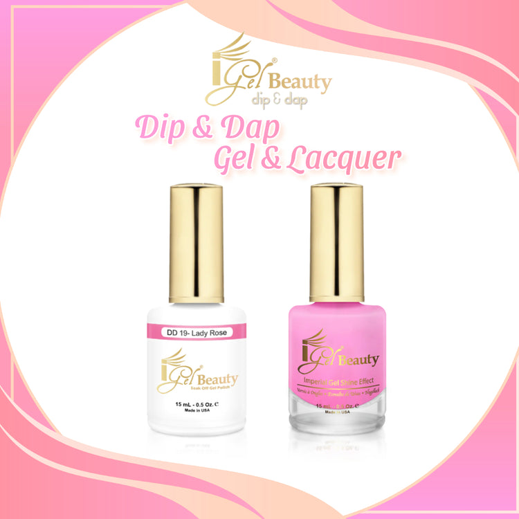 iGel Dip & Dap Duo Matching Gel & Nail Lacquer