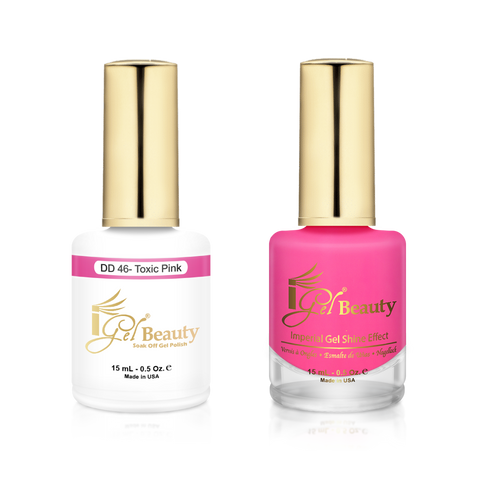 igel-duo-gel-lacquer-dd46-toxic-pink