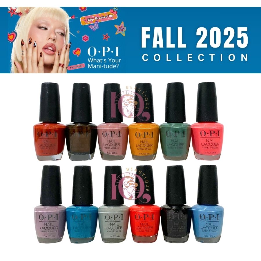 OPI "What's Your Mani-tude" Nail Lacqer Fall 2025 Full 12pcs No Display