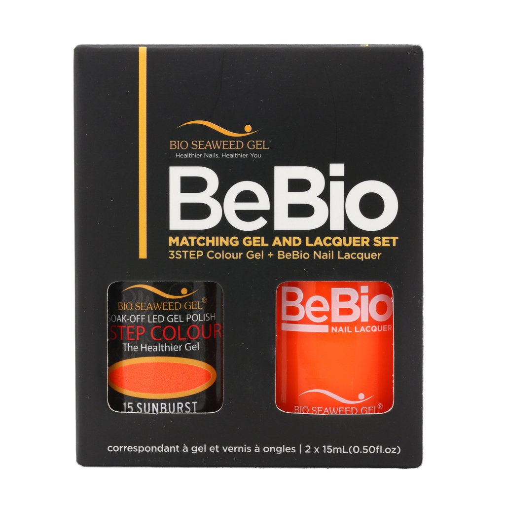 BSG BeBio Matching Gel & Lacquer Set 15 SUNBURST