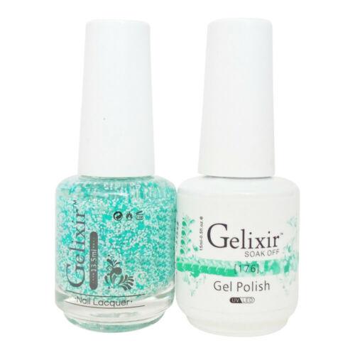 GELIXIR MATCHING COLOR DUO - GEL POLISH & NAIL LACQUER #176