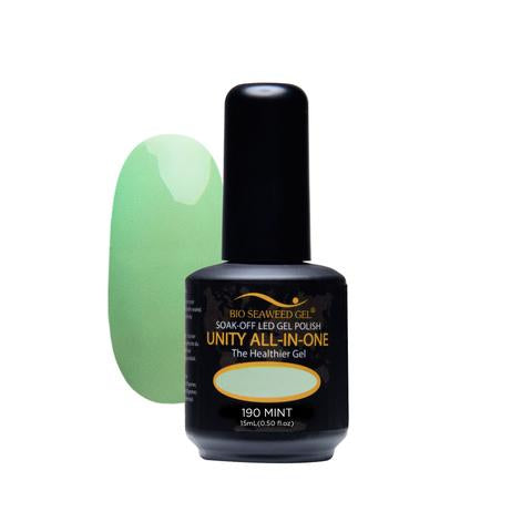 BIO SEAWEED GEL 190 Mint UNITY-ALL-IN-ONE Color Gel Polish
