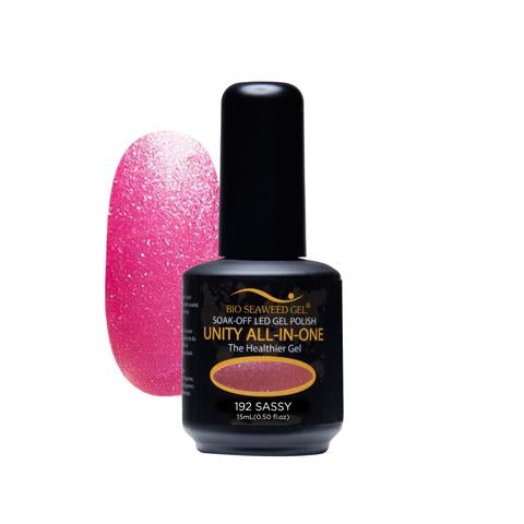 BIO SEAWEED GEL 192 Sassy UNITY-ALL-IN-ONE Color Gel Polish