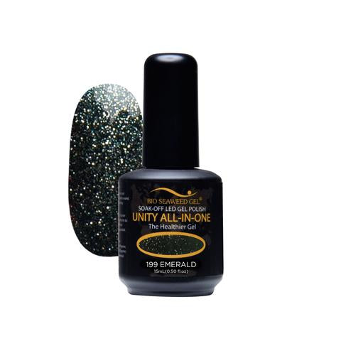 BIO SEAWEED GEL 199 Emerald UNITY-ALL-IN-ONE Color Gel Polish