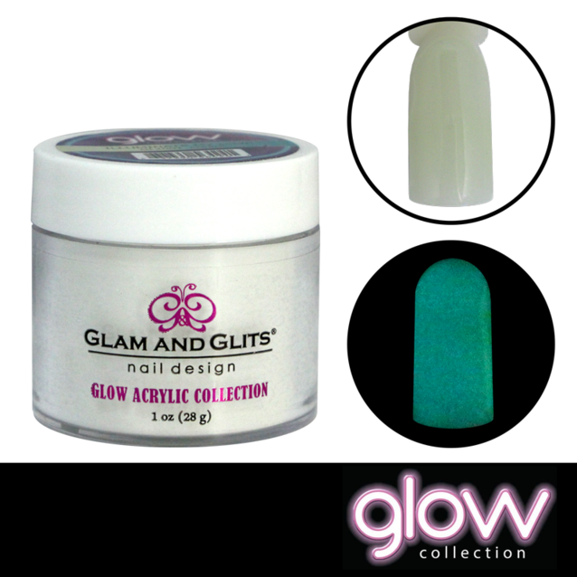 Glam and Glits Acrylic Powder Glow Collection #2001 Illuminate My Love