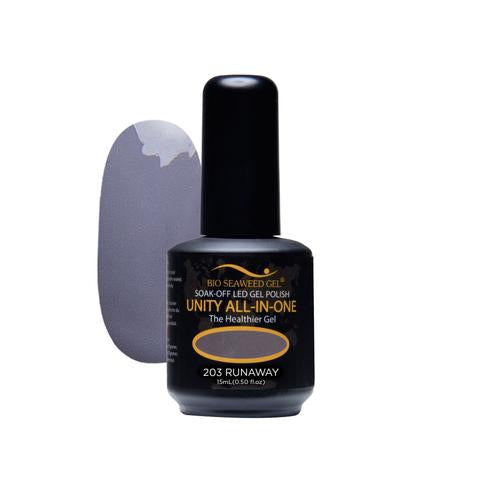BIO SEAWEED GEL 203 Runaway UNITY-ALL-IN-ONE Color Gel Polish