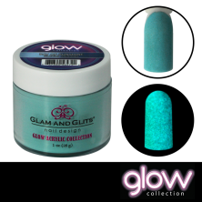 Glam and Glits Acrylic Powder Glow Collection #2038 Ray of Sunshine