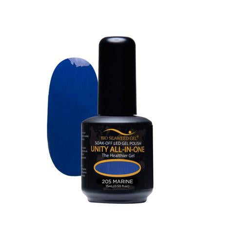 BIO SEAWEED GEL 205 Marine UNITY-ALL-IN-ONE Color Gel Polish