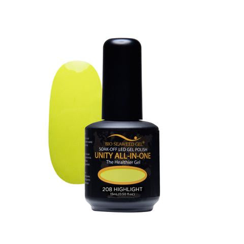 BIO SEAWEED GEL 208 Highlight UNITY-ALL-IN-ONE Color Gel Polish