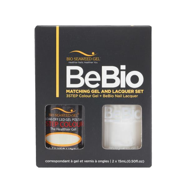 BSG BeBio Matching Gel & Lacquer Set 28 SILVER LINING