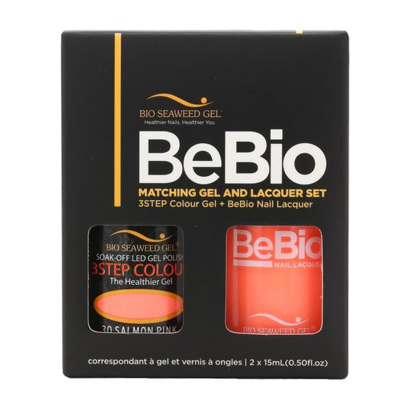 BSG BeBio Matching Gel & Lacquer Set 30 SALMON PINK