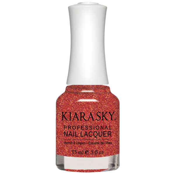 KIARA SKY ALL-IN-ONE NAIL LACQUER - N5040 PINK & BOUJEE