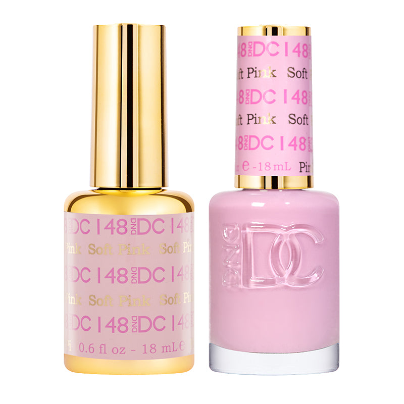DND DC Matching Gel Polish Duo #148 - Soft Pink