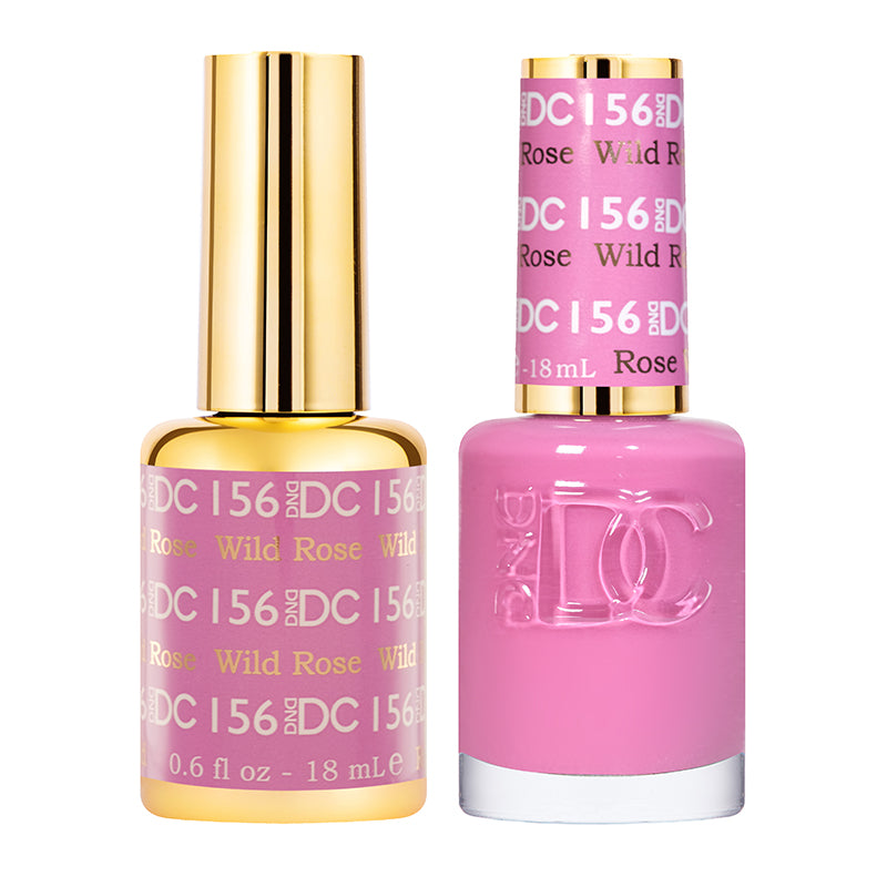 DND DC Matching Gel Polish Duo #156 - Wild Rose