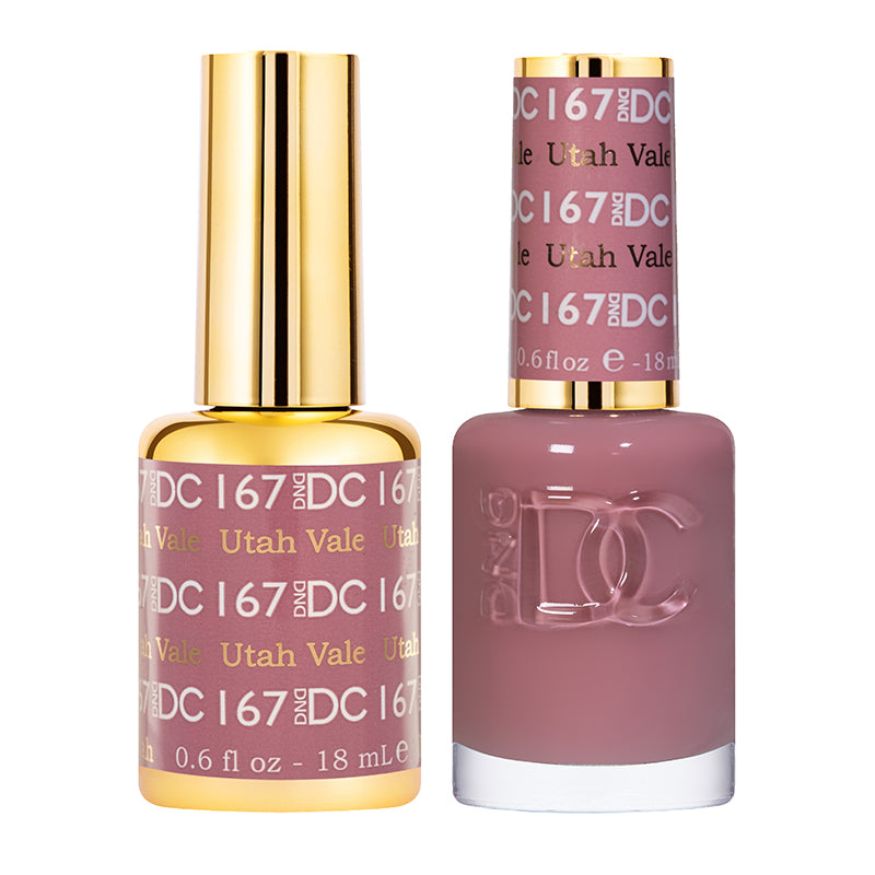 DND DC Matching Gel Polish Duo #167 - Utah Vale