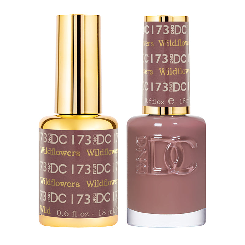 DND DC Matching Gel Polish Duo #173 - Wildflowers