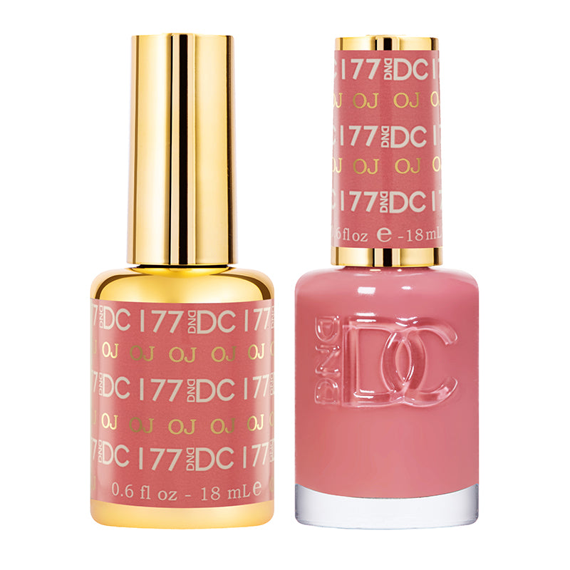 DND DC Matching Gel Polish Duo #177 - OJ