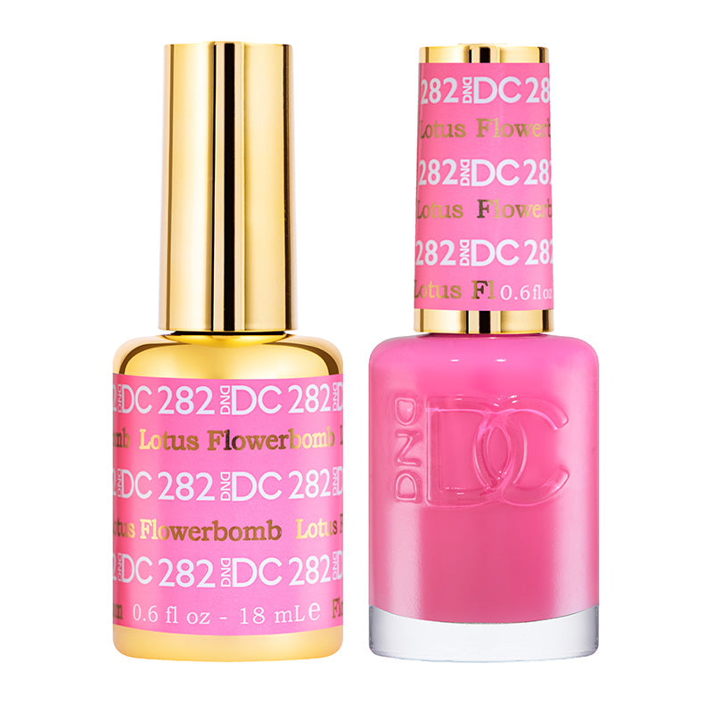 DND DC Matching Gel Polish Duo #282 - Lotus Flowrbomb