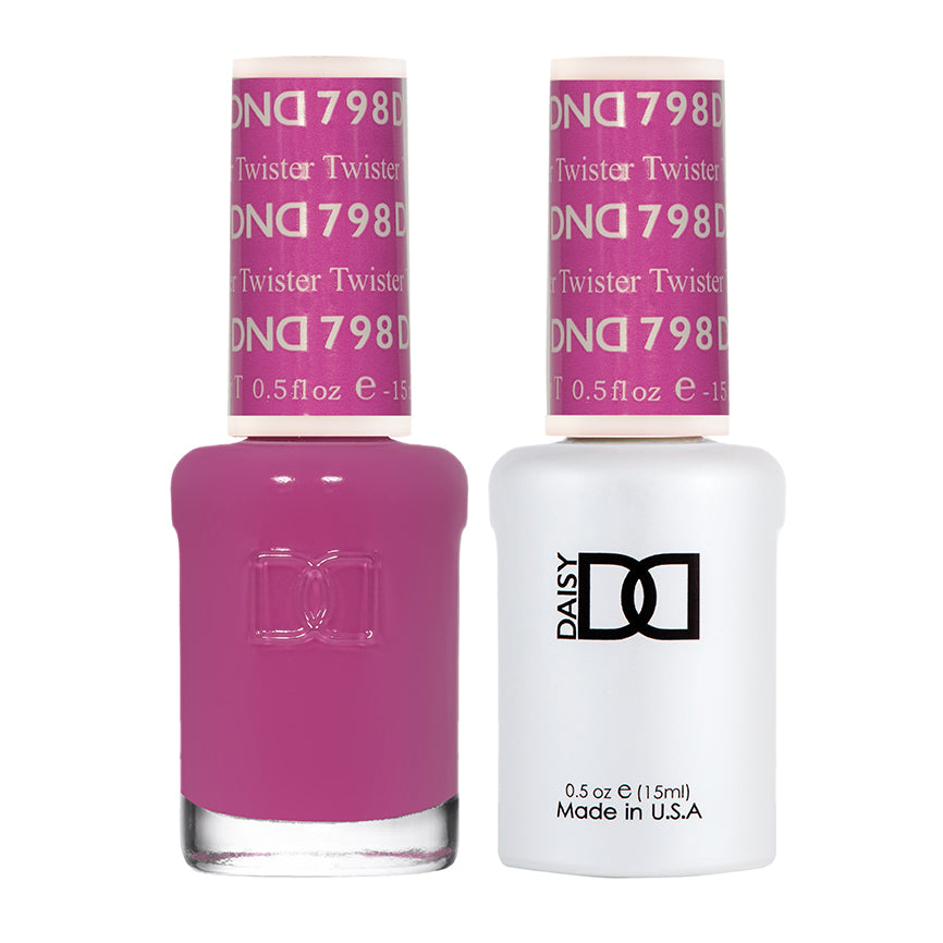 DND Duo Gel & Lacquer #798 - Twister
