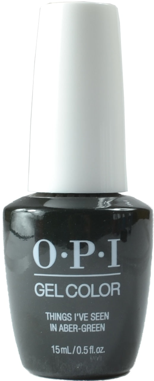 OPI GelColor - THINGS I'VE SEEN IN ABER-GREEN GCU15
