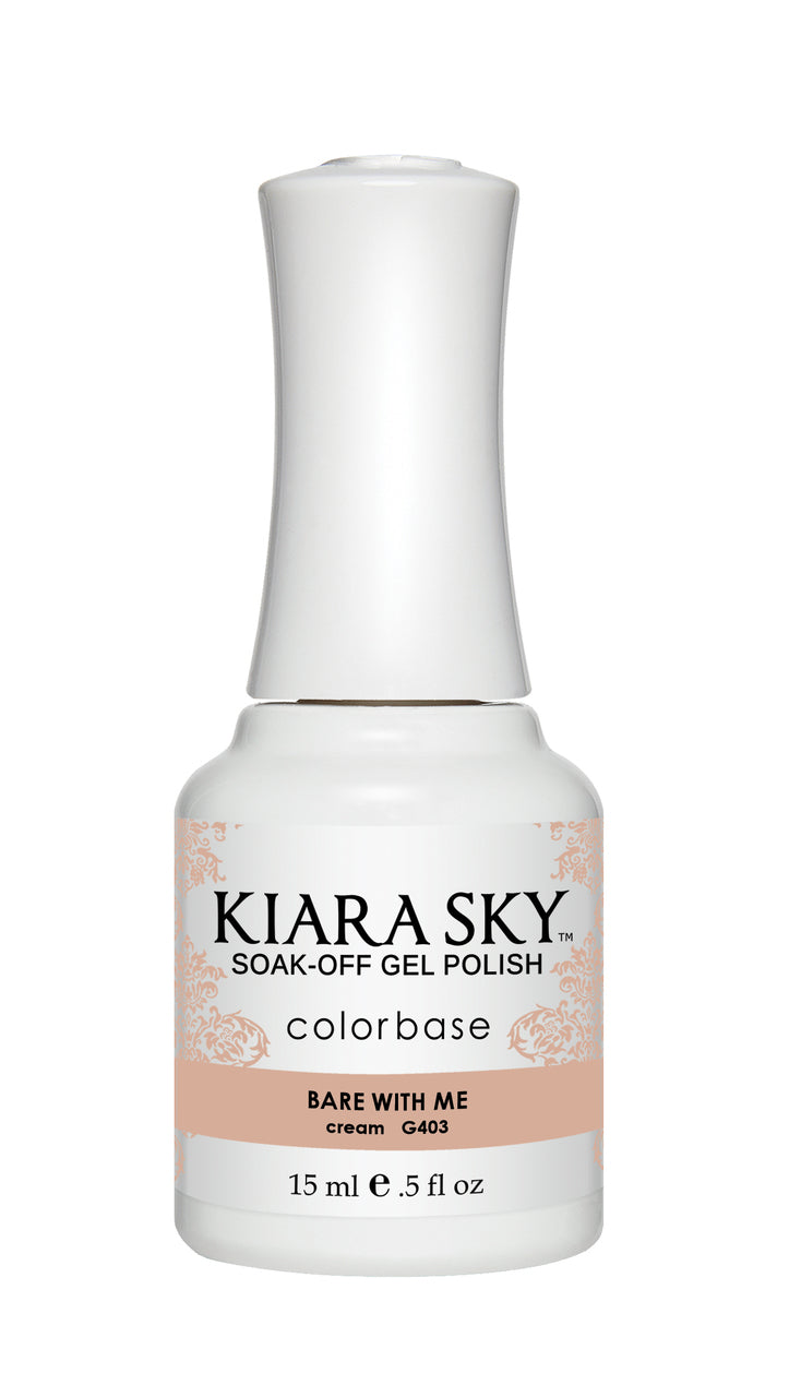 KIARA SKY GEL POLISH - G403 BARE WITH ME