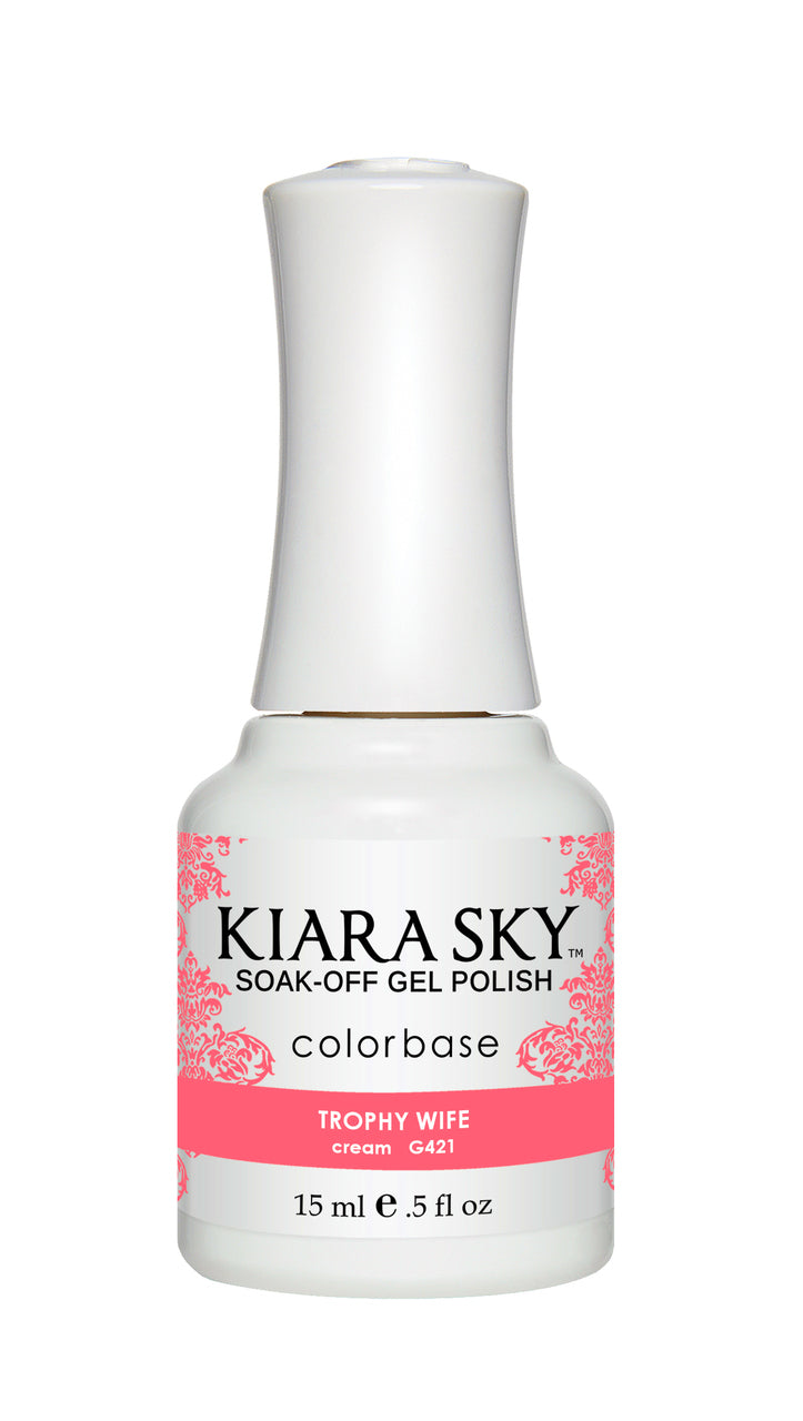 KIARA SKY GEL POLISH - G421 TROPHY WIFE