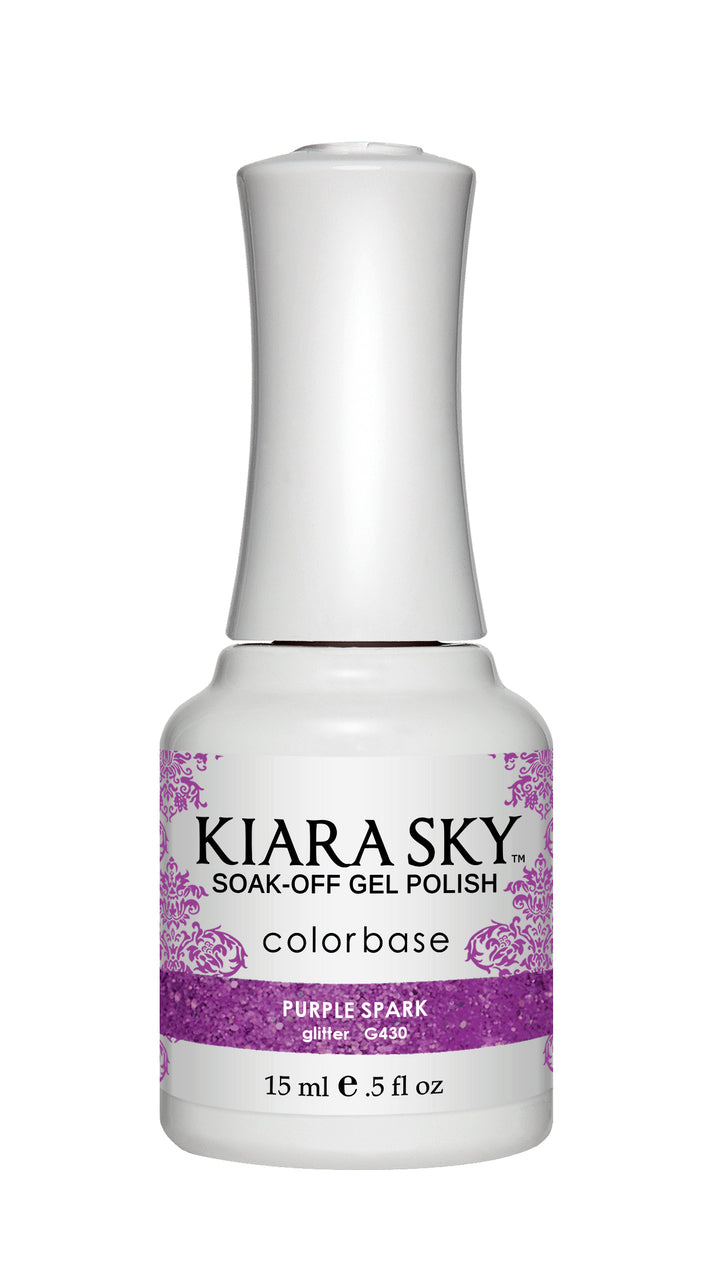 KIARA SKY GEL POLISH - G430 PURPLE SPARK