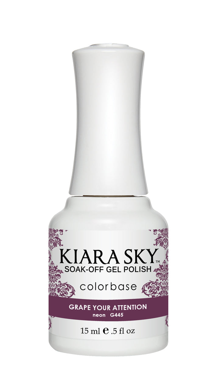 KIARA SKY GEL POLISH - G445 GRAPE YOUR ATTENTION