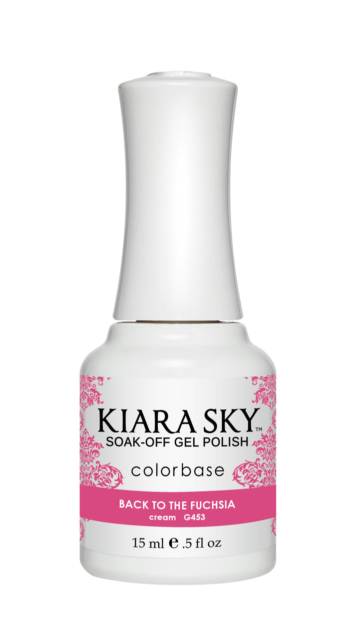 KIARA SKY GEL POLISH - G453 BACK TO THE FUCHSIA