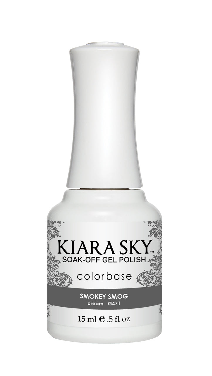 KIARA SKY GEL POLISH - G471 SMOKEY SMOG