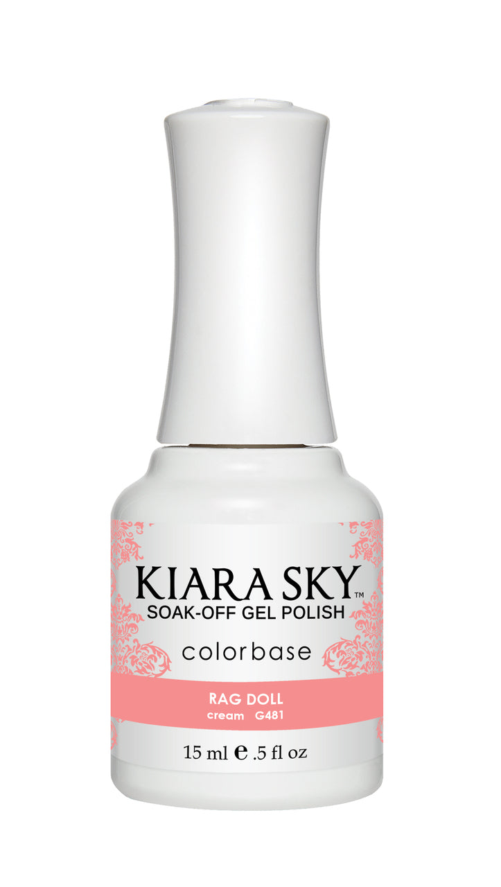 KIARA SKY GEL POLISH - G481 RAG DOLL