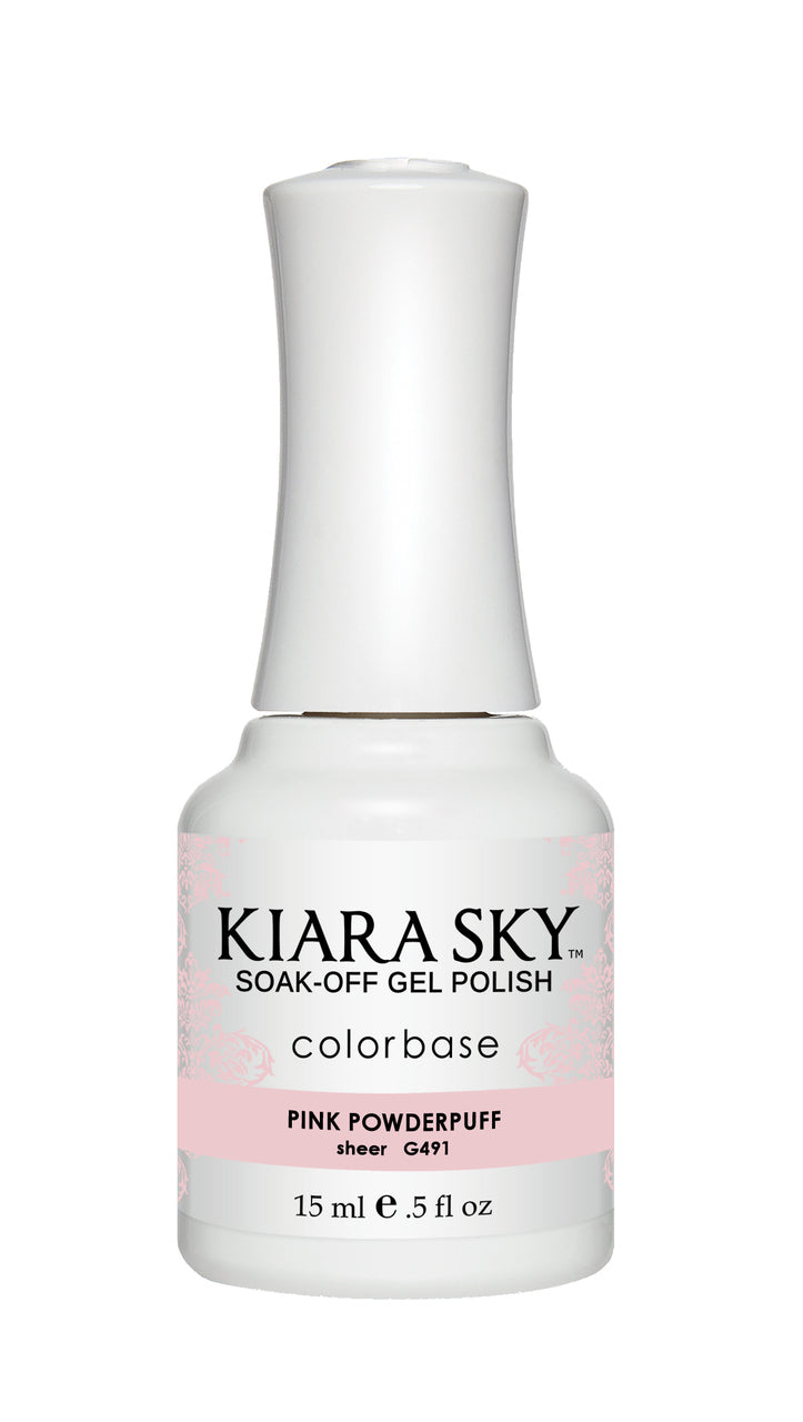 KIARA SKY GEL POLISH - G491 PINK POWDERPUFF