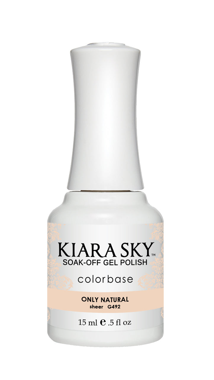 KIARA SKY GEL POLISH - G492 ONLY NATURAL