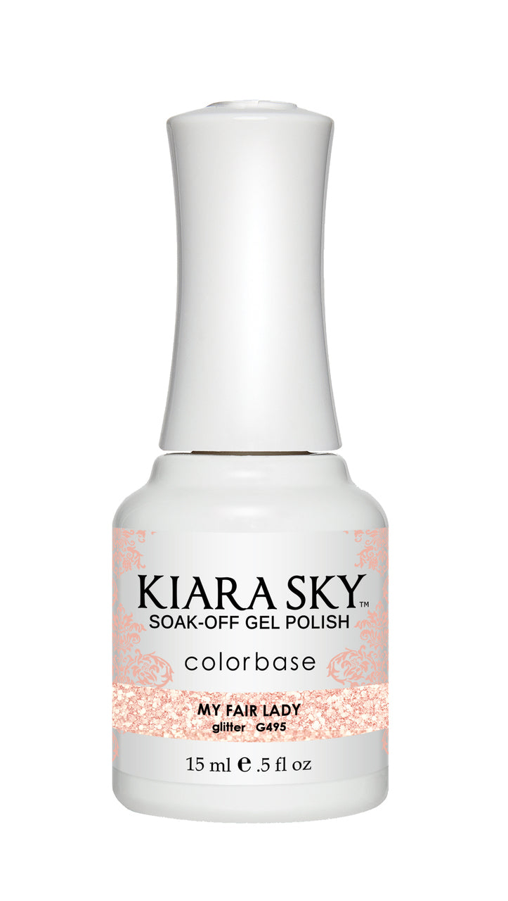 KIARA SKY GEL POLISH - G495 MY FAIR LADY