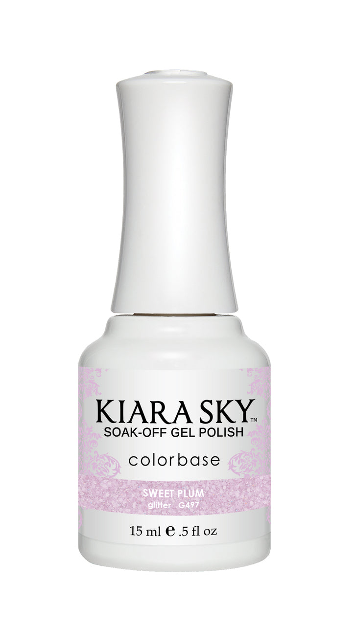 KIARA SKY GEL POLISH - G497 SWEET PLUM