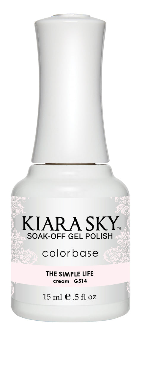 KIARA SKY GEL POLISH - G514 THE SIMPLE LIFE