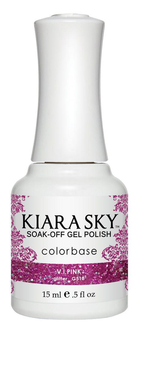 KIARA SKY GEL POLISH - G518 V.I.PINK
