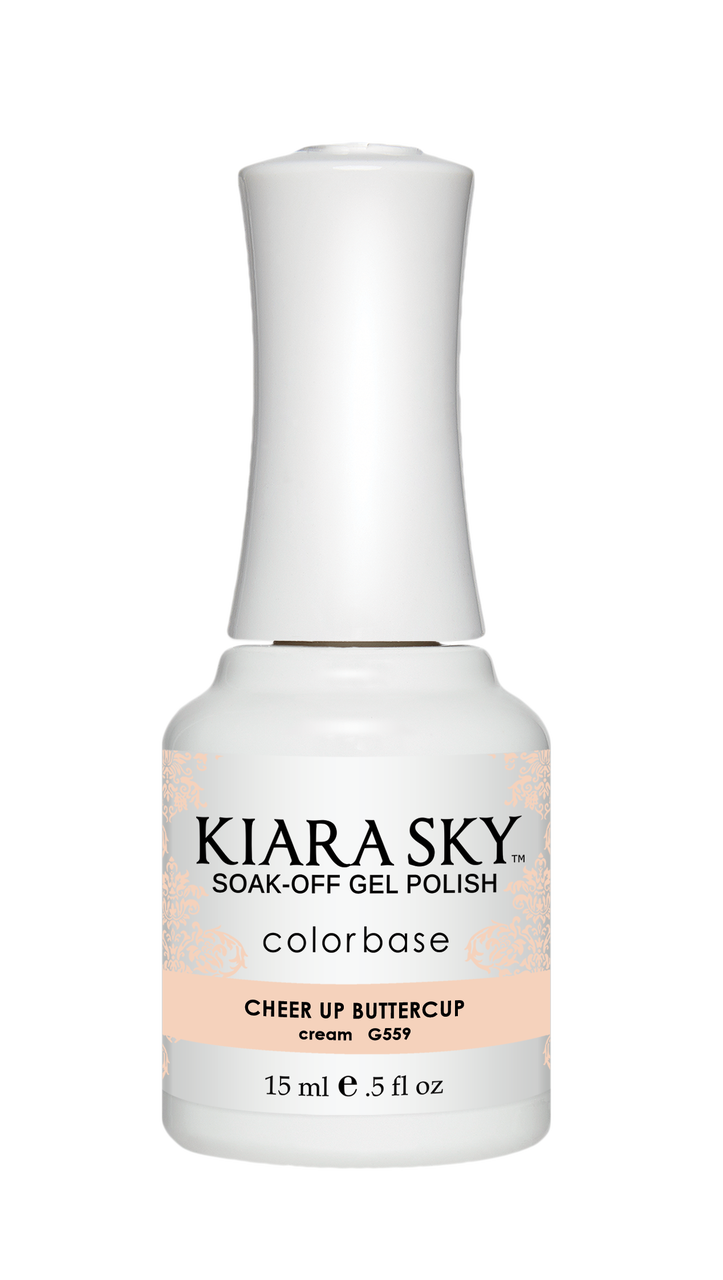 KIARA SKY GEL POLISH - G559 CHEERY UP BUTTERCUP