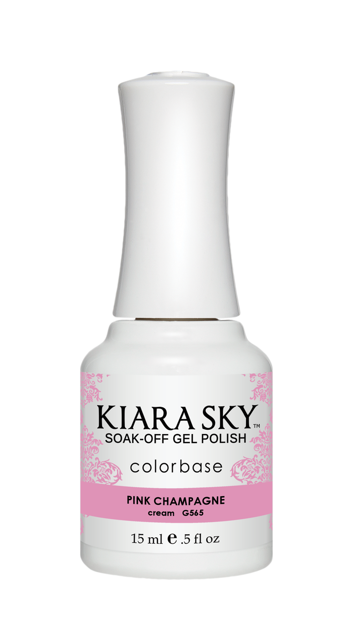 KIARA SKY GEL POLISH - G565 PINK CHAMPAGNE