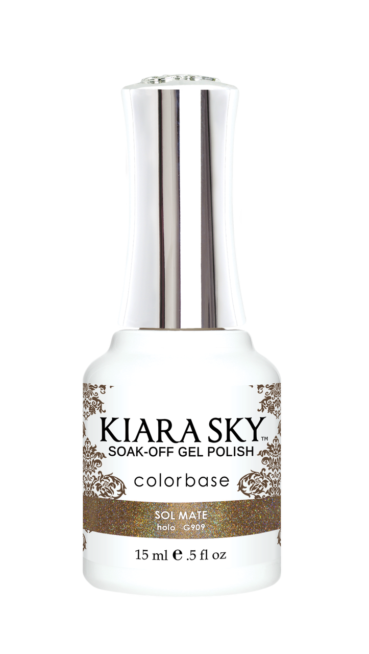 KIARA SKY HOLO MERMAID COLLECTION 2017 - GEL POLISH - G909 SOL MATE