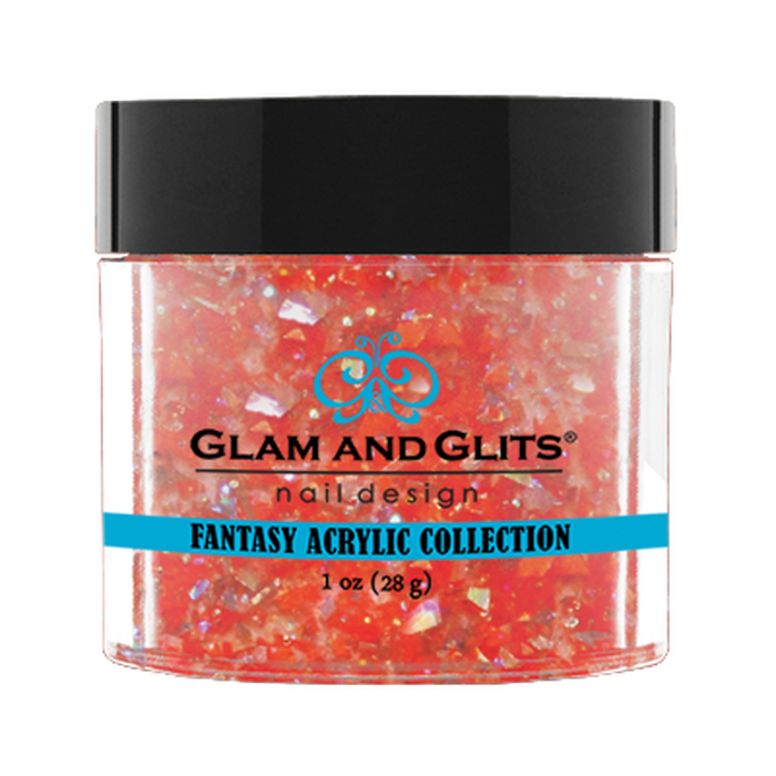 Glam and Glits Fantasy Acrylic #512 Hippie Orange