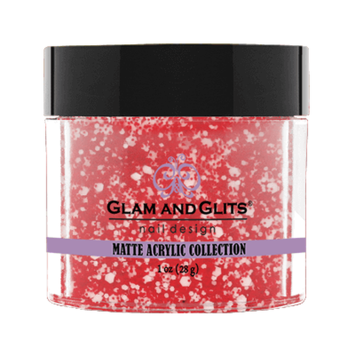 Glam and Glits Matte Acrylic #613 Candy Cane