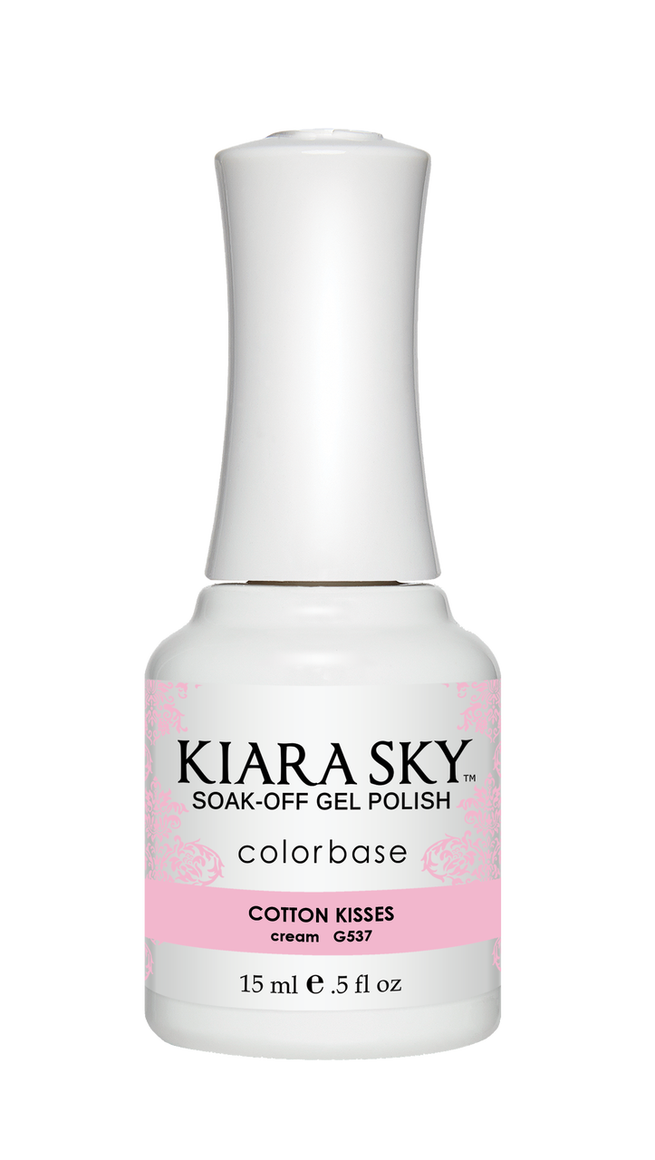 KIARA SKY GEL POLISH - G537 COTTON KISSES