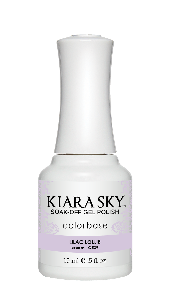 KIARA SKY GEL POLISH - G539 LILAC LOLLIE
