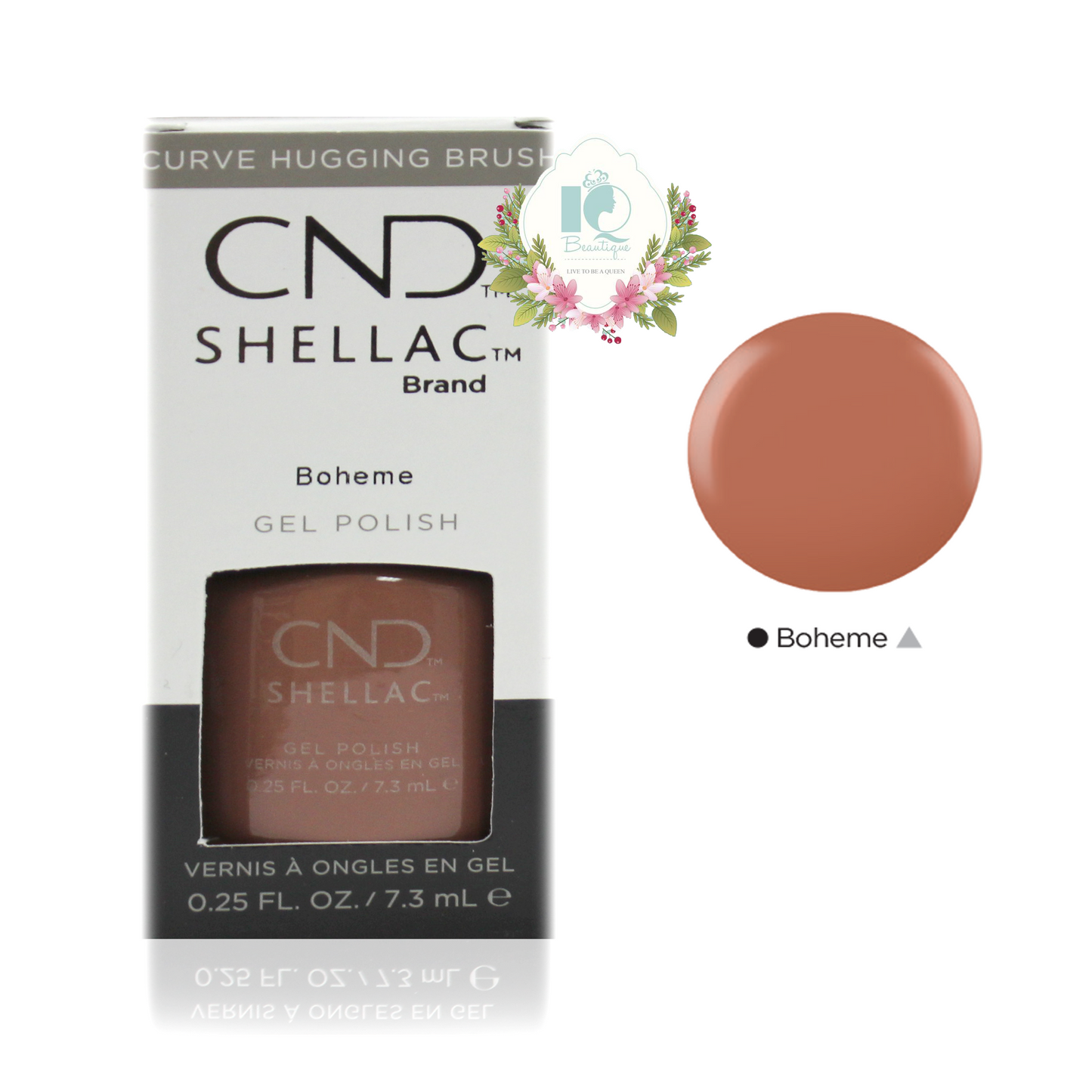 CND Shellac UV Gel Polish - Boheme (0.25 oz)