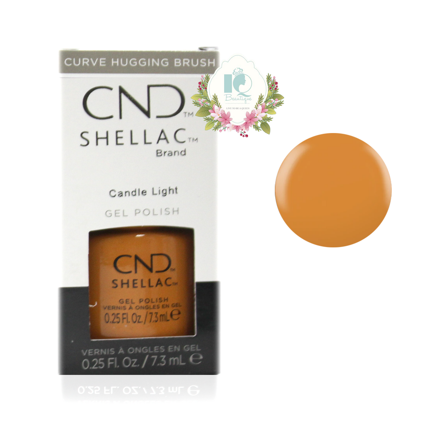 CND Shellac UV Gel Polish - Candle Light (0.25 oz)