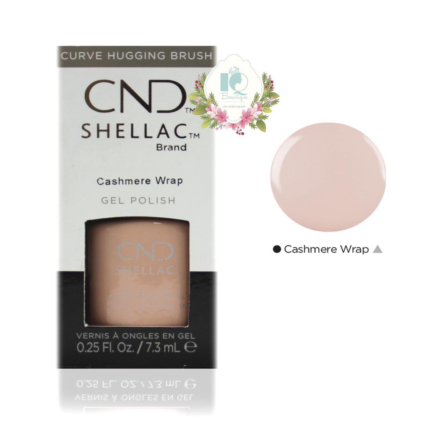 CND Shellac UV Gel Polish - Cashmere Wrap (0.25 oz)