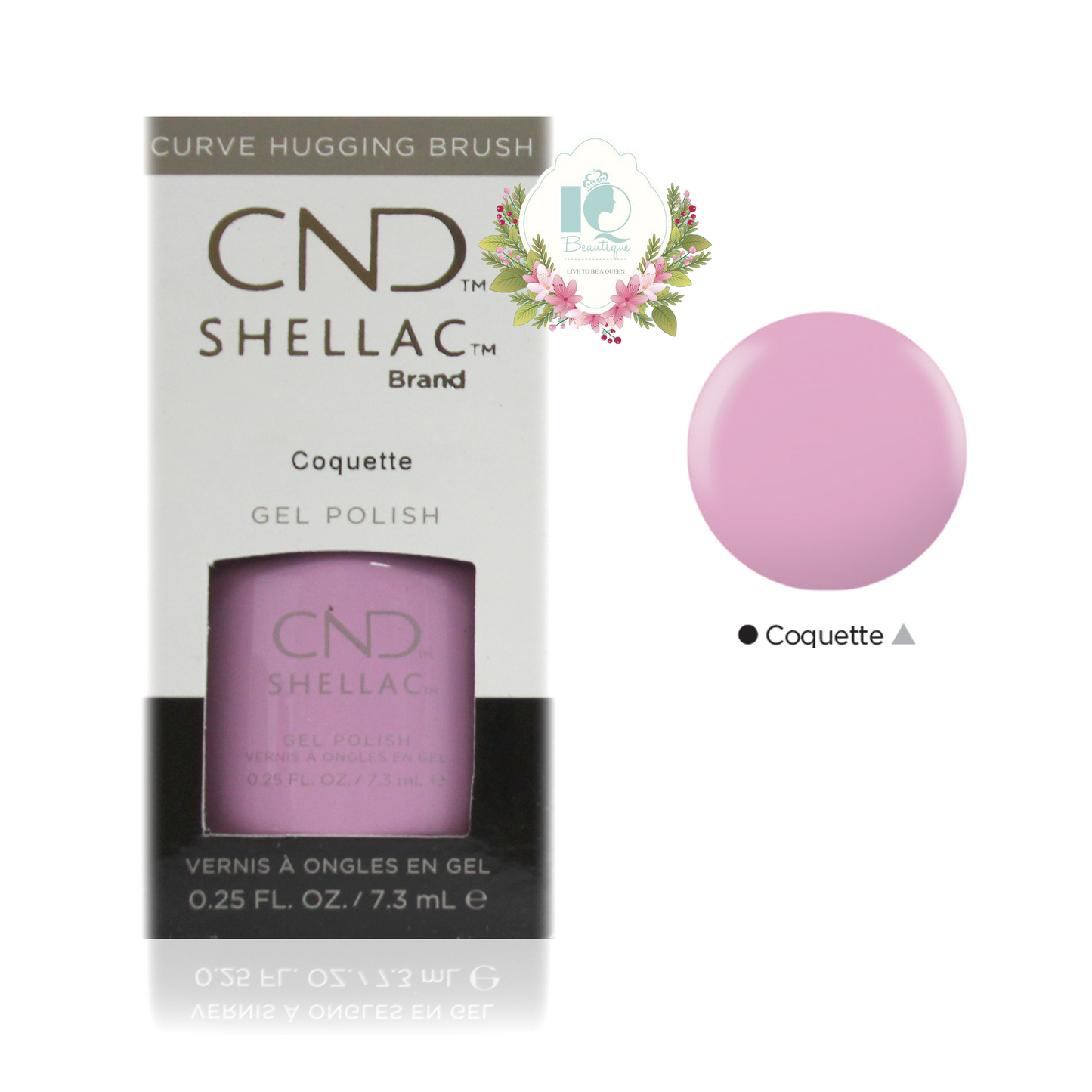 CND Shellac UV Gel Polish - Coquette (0.25 oz)