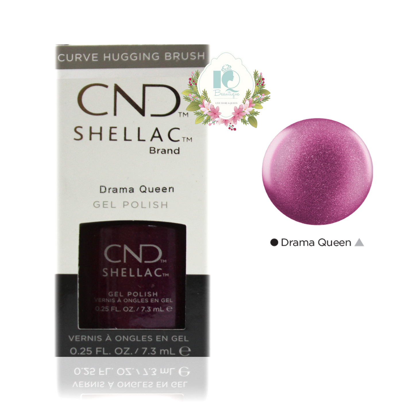 CND Shellac UV Gel Polish - Drama Queen (0.25 oz)