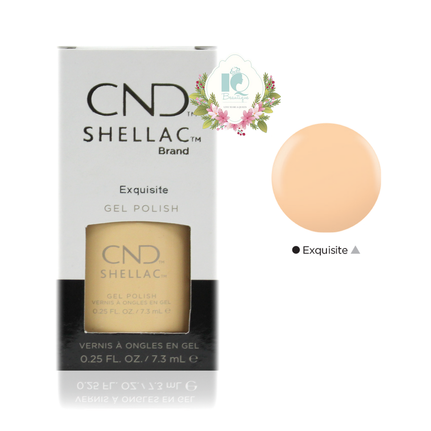 CND Shellac UV Gel Polish - Exquisite (0.25 oz)